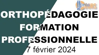 Miniature : Communautés des orthopédagogues en FP, 7 février 2024