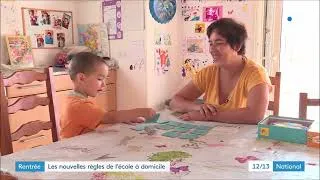 Miniature : Les nouvelles règles de l'école à domicile - France 3 1213