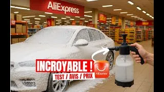 Miniature : INCROYABLE ! Je teste le CANON À MOUSSE le MOINS CHER d’AliExpress pour laver ma voiture
