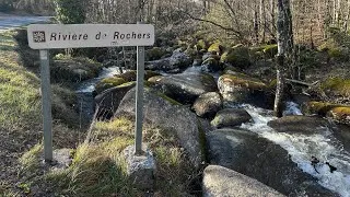 Miniature : On découvre une rivière de rocher 😱 • vlog 140 #nomade#campingcar#americanbully