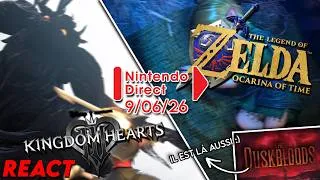 Miniature : Une CONFÉRENCEUH VRAIMENTTT... (Mais ça se finit très bien !) / React au Nintendo Direct du 9/06/26