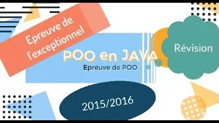 Miniature : Examen Exceptionnel partie Java