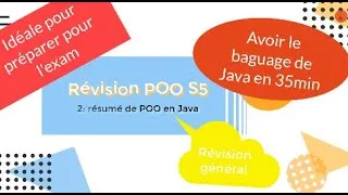 Miniature : Révision Programmation Orienté Objet en Java S5 partie 2