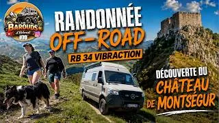 Miniature : 🏔️ Randonnée, Château de Montségur & bivouac de rêve | #mercedes  #sprinter4x4  • RB34 Vibraction