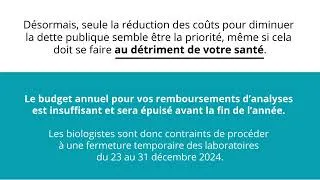 Miniature : Shutdown : Fermeture des laboratoire de Biologie Médicale