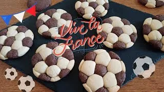 Miniature : biscuits ballon de foot⚽️ facile à réaliser😉