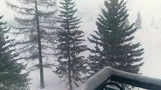 Miniature : Tempête val d'Isère 2020 - 1 mètre de neige🎿🔥