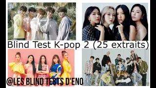 Miniature : Blind Test K-pop 2 (25 extraits)