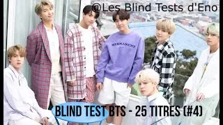 Miniature : Blind Test BTS - 25 titres (#4)