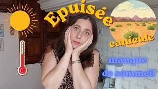Miniature : Epuisée par la canicule