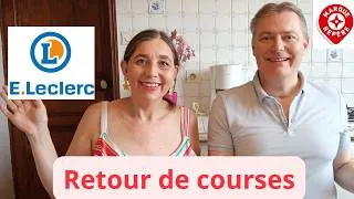 Miniature : Retour de courses Leclerc dans la joie et la bonne humeur