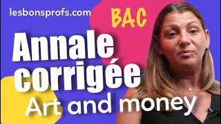Miniature : LLCER Anglais : Art and money (sujet 2, Amérique du Nord 2025) - Les Bons Profs