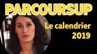 Miniature : Parcoursup : le calendrier 2019 - Les Bons Profs