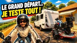 Miniature : Je prépare notre prochain road trip : BMW R 1300 GS et camping-car