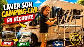 Miniature : Laver son camping-car en sécurité : mon nouvel équipement