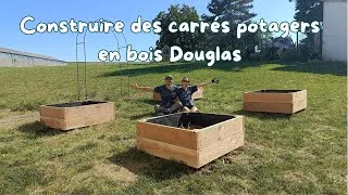 Miniature : Ep  81 Fabriquer facilement des carrés potagers en bois Douglas – DIY jardin