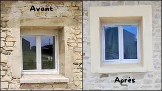 Miniature : Ep 79 On refait les contours de fenêtres en façade et à la chaux !