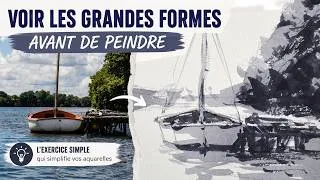 Miniature : Comment simplifier une photo avant de peindre une aquarelle