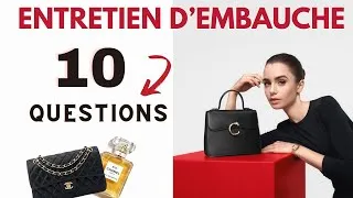 Miniature : ENTRETIEN D'EMBAUCHE: TOP 10 QUESTIONS CLASSIQUES (Spécial Luxe)