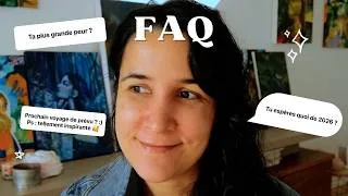 Miniature : FAQ : voyage, matériels de dessin, vie privée, projets