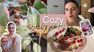 Miniature : Ce que je fais quand j'ai la maison pour moi ~ journée solo vlog 🌸