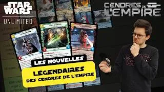 Miniature : QUELLES SONT LES MEILLEURES LÉGENDAIRES DU SET 8 ?! - STAR WARS UNLIMITED
