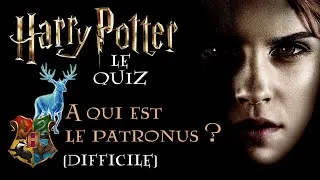 Miniature : QUIZ HARRY POTTER I À QUI EST LE PATRONUS ?? Pensez-vous bien connaître la Saga ?