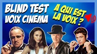 Miniature : BLIND TEST VOIX CINÉMA : 20 RÉPLIQUES - Reconnaîtrez-vous la VOIX ? 🎤