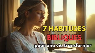 Miniature : 7 habitudes bibliques qui transforment ta vie | Deviens méconnaissable en 2026 avec Dieu