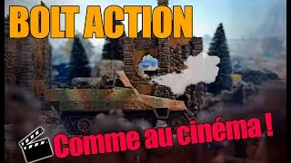 Miniature : BOLT ACTION : Mise en scène de mon Hanomag Sdkfz 251/10