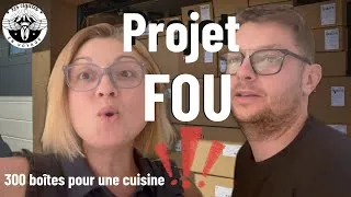 Miniature : 55. 🤪 Projet FOU ! Une cuisine dans 300 BOÎTES 📦 ‼️