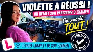Miniature : Violette a réussi son permis ! On refait son parcours d'examen et on vous dit tout