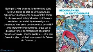 Miniature : Rencontre Clio-Agora : « Géographies, un dictionnaire », Rencontre avec Hadrien Dubucs