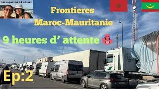 Miniature : #mauritanie #roadtrip Direction plein Sud, frontière Maroc-Mauritanie 9H d' attente. #ivecodaily4x4