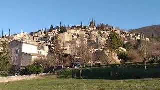 Miniature : Cols de la Drôme à vélo. A partir du beau village de Mirmande