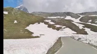 Miniature : Col des Alpes en vélo. Col d'Agnel.