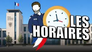 Miniature : Quels sont les horaires en école de police ?