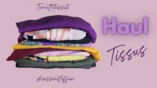 Miniature : HAUL TISSUS 🧵 Mes nouvelles pépites chez Torretto Tessuti & Driessen Stoffen
