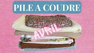 Miniature : MA PILE À COUDRE D’AVRIL 🌸 Projets couture & inspirations