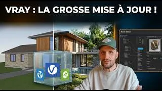 Miniature : 4 nouveautés V-Ray qui change tout : Vantage, Veras, Node Editor...