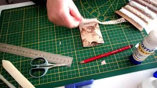 Miniature : tuto petite pochette  simple et rapide avec rouleau de papier toilette