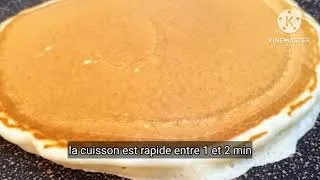 Miniature : Pancakes délicieux.  Recette rapide et ultra facile. 