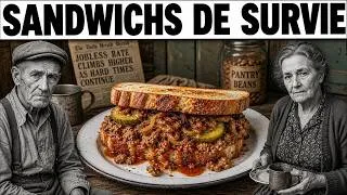 Miniature : 25 sandwichs de survie PERDUS de la Grande Dépression