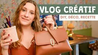 Miniature : Vlog créatif & réconfortant : DIY, couture, lecture, recette