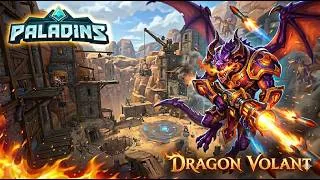 Miniature : Paladin (GamePlay Drogoz) Dragon volant