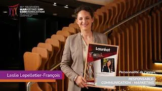 Miniature : 2025 - 16es Trophées MarCom "Personnalité de l'année - Resp. Marketing et communication" Lempereur