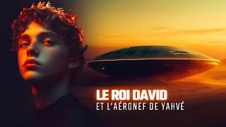Miniature : Le roi David et l'aéronef de Yahvé