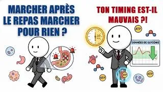 Miniature : Le moment EXACT pour marcher après manger (Explication scientifique)