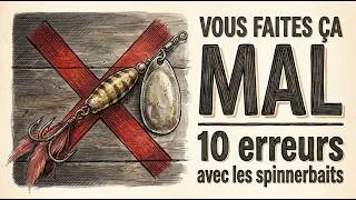 Miniature : Votre spinner ne prend aucun poisson ? Vous faites ces 10 erreurs