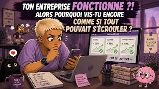 Miniature : 🧠Ton entreprise fonctionne ! Alors pourquoi vis tu encore comme si tout pouvait s'écrouler ⚠️